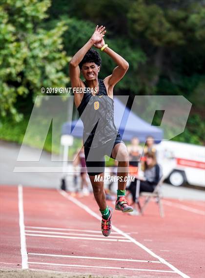 Thumbnail 2 in CIF NCS Track & Field Meet of Champions (Boys Triple Jump) photogallery.