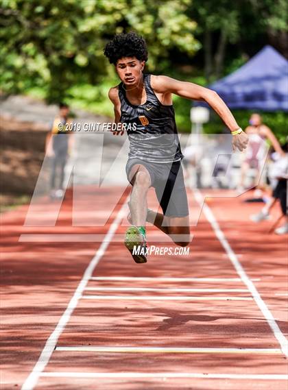 Thumbnail 2 in CIF NCS Track & Field Meet of Champions (Boys Triple Jump) photogallery.