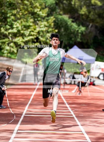 Thumbnail 2 in CIF NCS Track & Field Meet of Champions (Boys Triple Jump) photogallery.