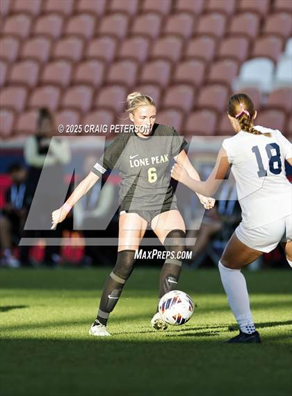 Thumbnail 3 in Lone Peak vs. Syracuse (UHSAA 6A Final) photogallery.