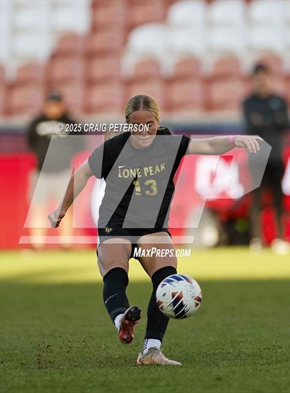 Thumbnail 2 in Lone Peak vs. Syracuse (UHSAA 6A Final) photogallery.