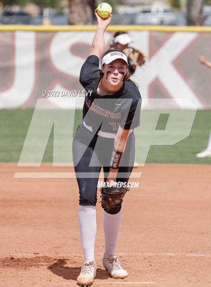 Thumbnail 1 in Hamilton vs. Salpointe Catholic photogallery.