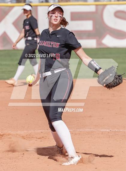 Thumbnail 1 in Hamilton vs. Salpointe Catholic photogallery.