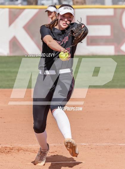 Thumbnail 3 in Hamilton vs. Salpointe Catholic photogallery.