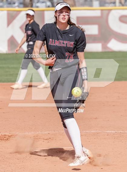 Thumbnail 3 in Hamilton vs. Salpointe Catholic photogallery.