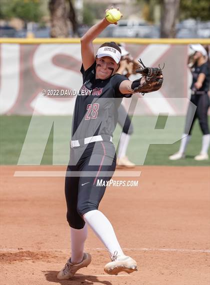 Thumbnail 2 in Hamilton vs. Salpointe Catholic photogallery.