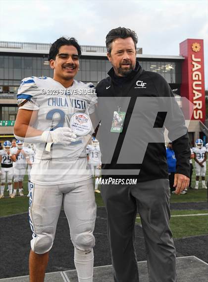 Thumbnail 3 in Mount Miguel vs. Chula Vista (CIF SD D4 Championship) photogallery.