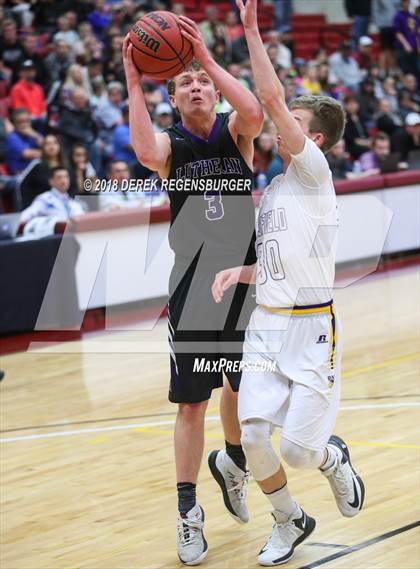 Thumbnail 2 in Bayfield vs Lutheran (CHSAA 3A Final) photogallery.