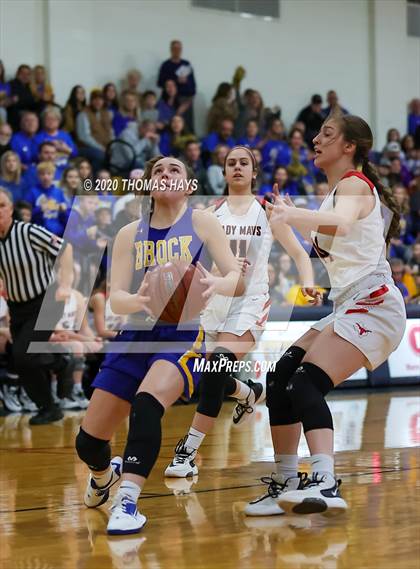 Thumbnail 2 in Eastland vs. Brock (UIL Class 3A Area Playoff) photogallery.