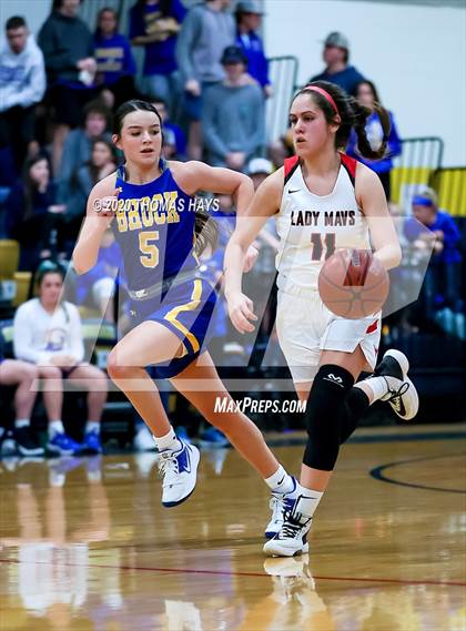 Thumbnail 3 in Eastland vs. Brock (UIL Class 3A Area Playoff) photogallery.
