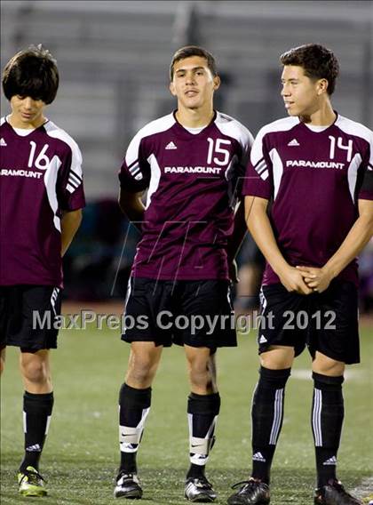 Thumbnail 2 in Paramount vs. Crescenta Valley (CIF SoCal D1 Final) photogallery.