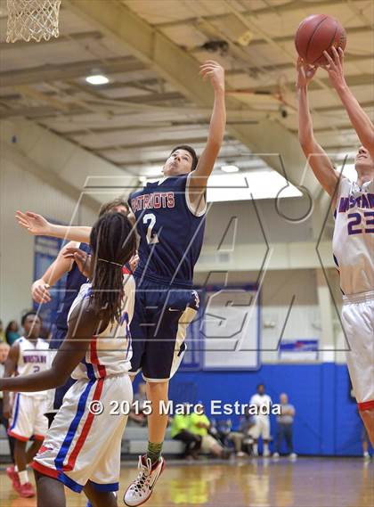 Thumbnail 2 in Northside Christian vs Strong Rock Christian (Mustang Invitational Tournament) photogallery.