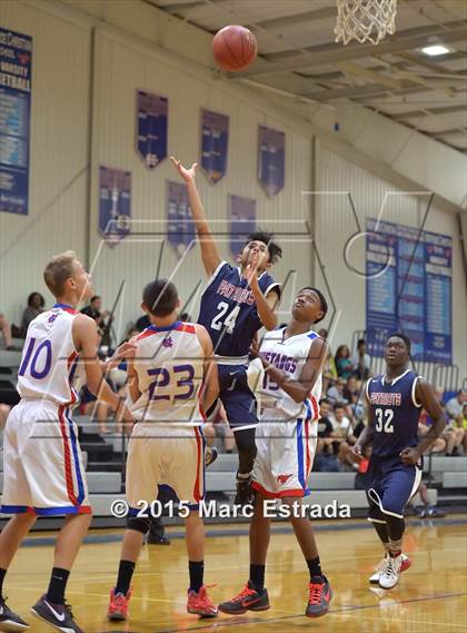 Thumbnail 2 in Northside Christian vs Strong Rock Christian (Mustang Invitational Tournament) photogallery.