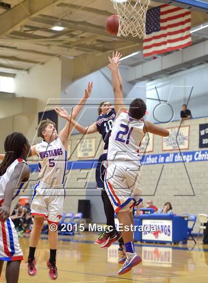 Thumbnail 3 in Northside Christian vs Strong Rock Christian (Mustang Invitational Tournament) photogallery.