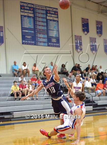 Thumbnail 2 in Northside Christian vs Strong Rock Christian (Mustang Invitational Tournament) photogallery.