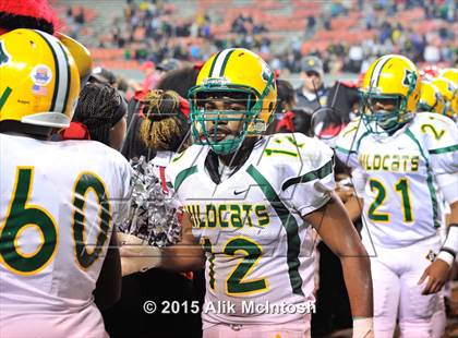 Thumbnail 3 in Bunn vs. Monroe (NCHSAA Class 2AA Final) photogallery.