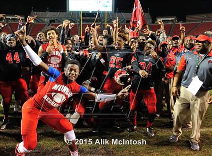 Thumbnail 2 in Bunn vs. Monroe (NCHSAA Class 2AA Final) photogallery.