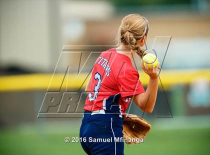 Thumbnail 3 in Norris vs. Lincoln Southwest (Lincoln Public Schools Softball Classic) photogallery.