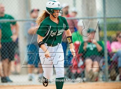 Thumbnail 2 in Norris vs. Lincoln Southwest (Lincoln Public Schools Softball Classic) photogallery.