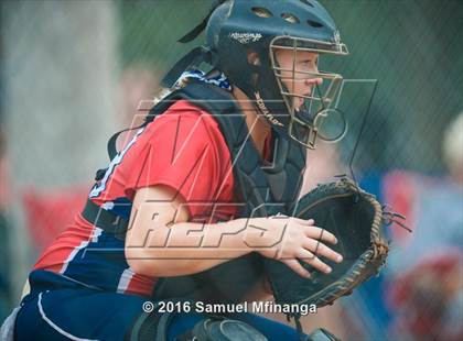 Thumbnail 3 in Norris vs. Lincoln Southwest (Lincoln Public Schools Softball Classic) photogallery.
