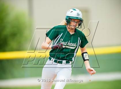 Thumbnail 3 in Norris vs. Lincoln Southwest (Lincoln Public Schools Softball Classic) photogallery.