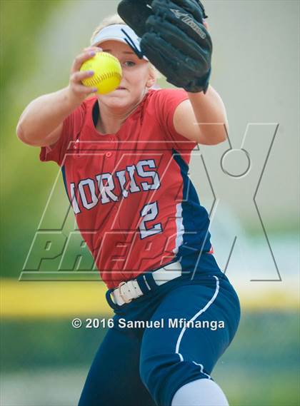 Thumbnail 1 in Norris vs. Lincoln Southwest (Lincoln Public Schools Softball Classic) photogallery.
