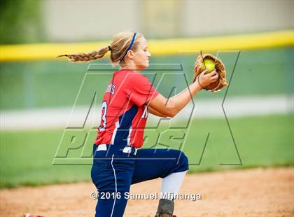 Thumbnail 2 in Norris vs. Lincoln Southwest (Lincoln Public Schools Softball Classic) photogallery.