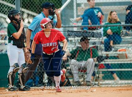 Thumbnail 2 in Norris vs. Lincoln Southwest (Lincoln Public Schools Softball Classic) photogallery.