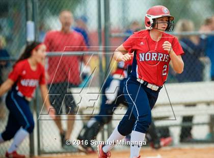 Thumbnail 1 in Norris vs. Lincoln Southwest (Lincoln Public Schools Softball Classic) photogallery.