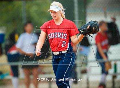 Thumbnail 2 in Norris vs. Lincoln Southwest (Lincoln Public Schools Softball Classic) photogallery.
