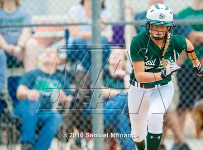 Thumbnail 3 in Norris vs. Lincoln Southwest (Lincoln Public Schools Softball Classic) photogallery.