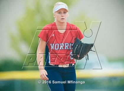 Thumbnail 3 in Norris vs. Lincoln Southwest (Lincoln Public Schools Softball Classic) photogallery.