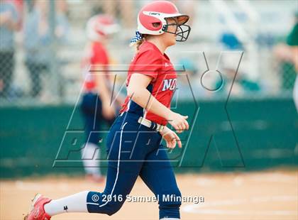 Thumbnail 2 in Norris vs. Lincoln Southwest (Lincoln Public Schools Softball Classic) photogallery.