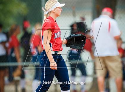 Thumbnail 1 in Norris vs. Lincoln Southwest (Lincoln Public Schools Softball Classic) photogallery.