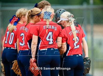 Thumbnail 3 in Norris vs. Lincoln Southwest (Lincoln Public Schools Softball Classic) photogallery.