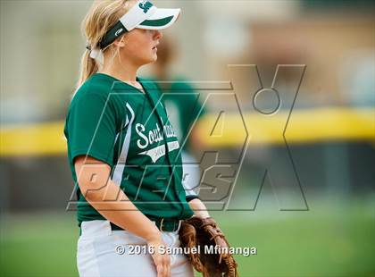 Thumbnail 2 in Norris vs. Lincoln Southwest (Lincoln Public Schools Softball Classic) photogallery.