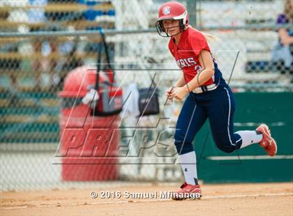 Thumbnail 2 in Norris vs. Lincoln Southwest (Lincoln Public Schools Softball Classic) photogallery.