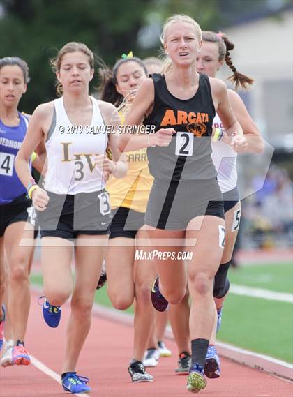Thumbnail 2 in CIF NCS Meet Of Champions (Girls 1600m Prelims) photogallery.