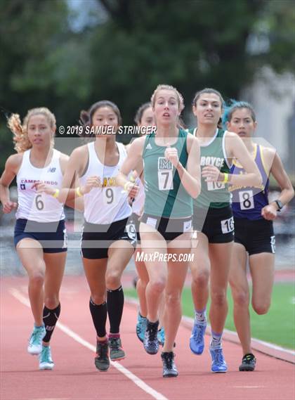 Thumbnail 2 in CIF NCS Meet Of Champions (Girls 1600m Prelims) photogallery.