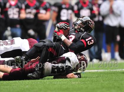 Thumbnail 2 in Rockwall-Heath vs. Ennis (Class 4A, Division II, Region 2 semifinal) photogallery.
