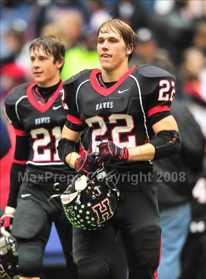 Thumbnail 2 in Rockwall-Heath vs. Ennis (Class 4A, Division II, Region 2 semifinal) photogallery.