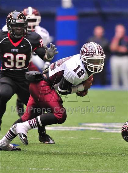 Thumbnail 2 in Rockwall-Heath vs. Ennis (Class 4A, Division II, Region 2 semifinal) photogallery.