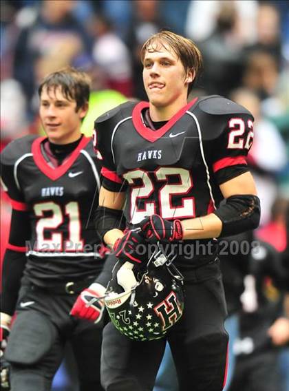 Thumbnail 1 in Rockwall-Heath vs. Ennis (Class 4A, Division II, Region 2 semifinal) photogallery.