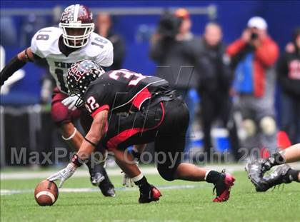 Thumbnail 2 in Rockwall-Heath vs. Ennis (Class 4A, Division II, Region 2 semifinal) photogallery.