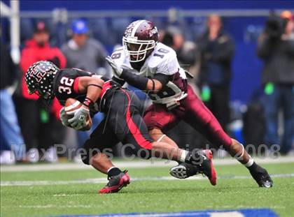Thumbnail 2 in Rockwall-Heath vs. Ennis (Class 4A, Division II, Region 2 semifinal) photogallery.