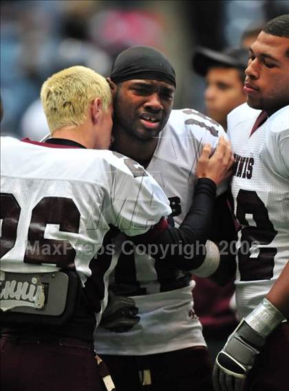 Thumbnail 3 in Rockwall-Heath vs. Ennis (Class 4A, Division II, Region 2 semifinal) photogallery.