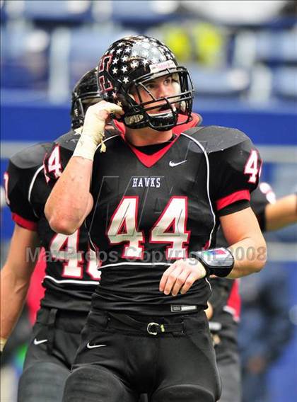Thumbnail 1 in Rockwall-Heath vs. Ennis (Class 4A, Division II, Region 2 semifinal) photogallery.