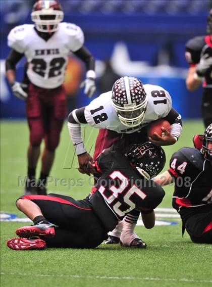Thumbnail 1 in Rockwall-Heath vs. Ennis (Class 4A, Division II, Region 2 semifinal) photogallery.