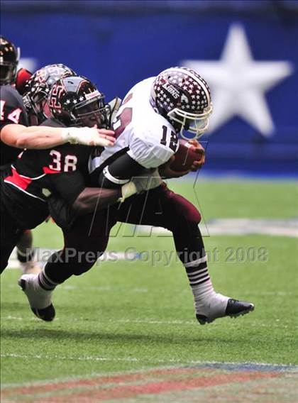 Thumbnail 3 in Rockwall-Heath vs. Ennis (Class 4A, Division II, Region 2 semifinal) photogallery.