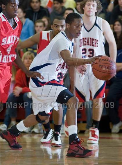Thumbnail 2 in Modesto Christian vs. St. Mary's (CIF NorCal Semifinals) photogallery.